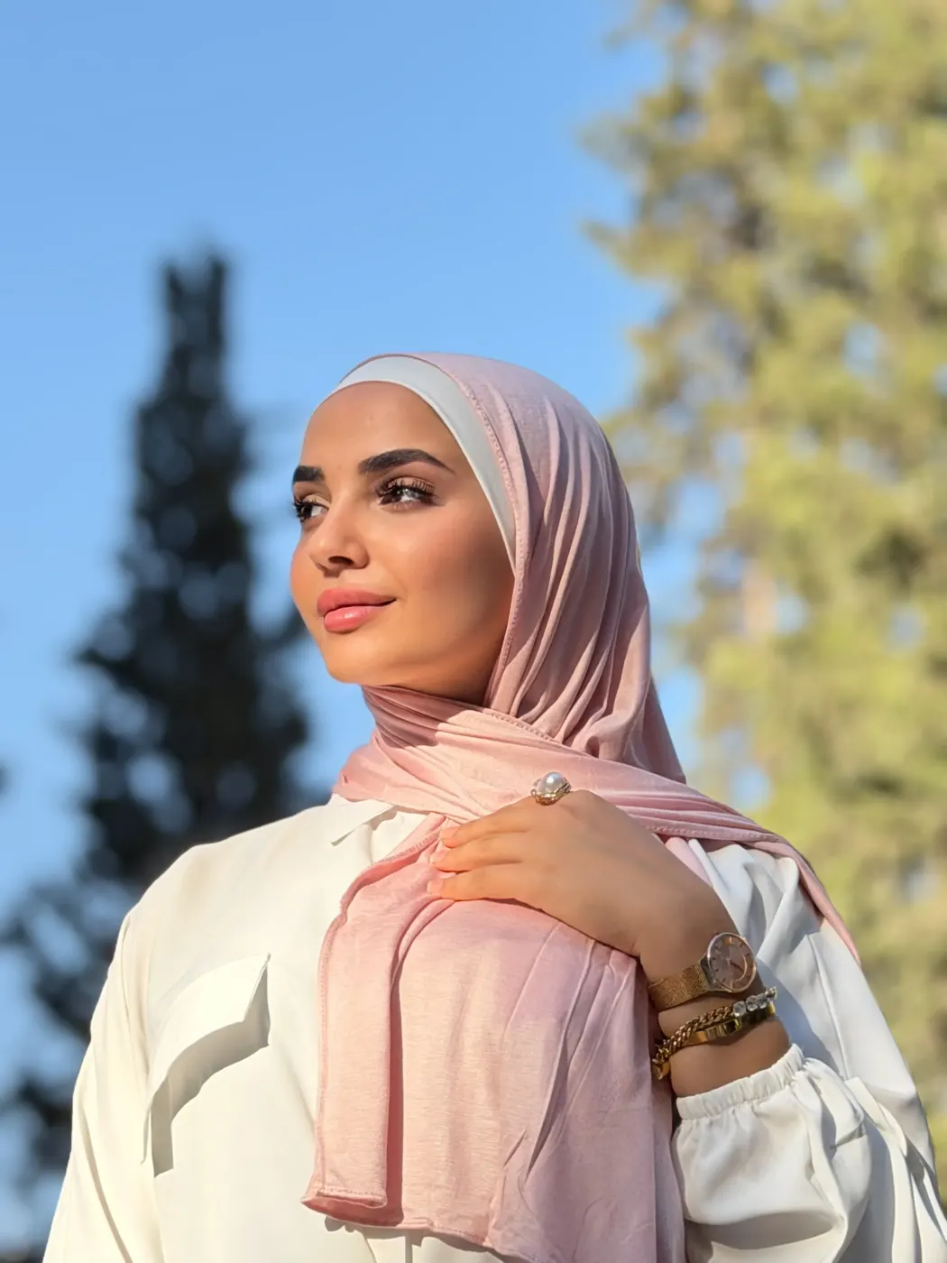 Jersey mini hijab