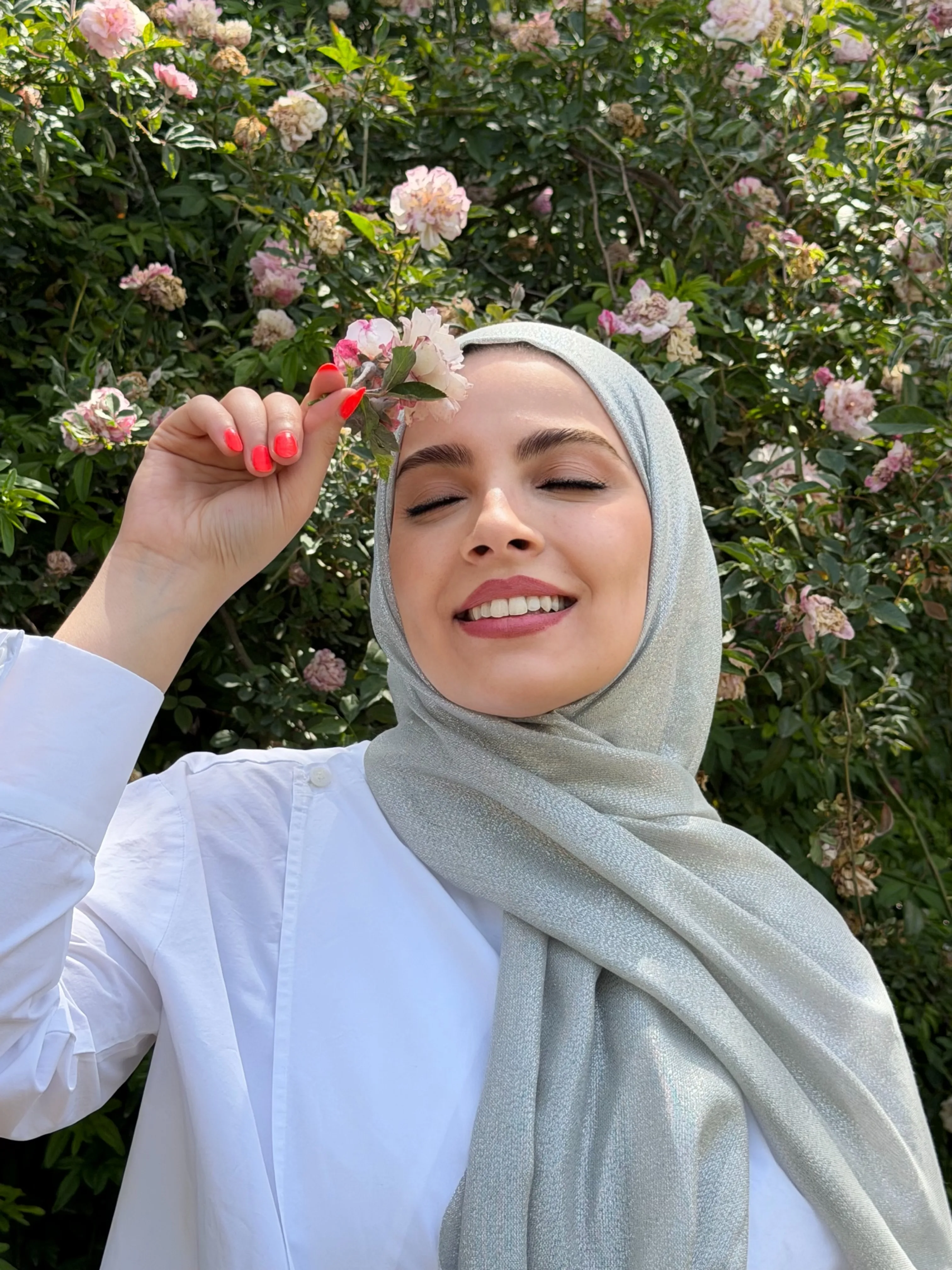 Shimmer hijab